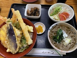 病院の帰り道に...