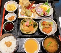 土曜ランチに松...