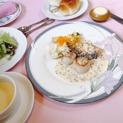 お洒落なお店で...