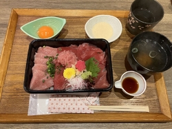 ランチで鉄火重...