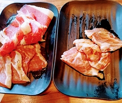 焼肉食べ放題の...