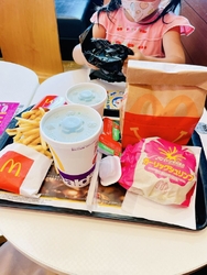 ランチタイムに...