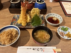 海老野菜天ぷら...