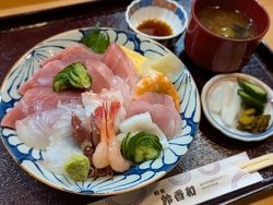 お店の前はよく...