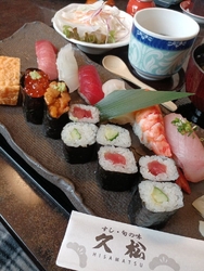 お魚を食べに来...
