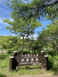 初めて沼原湿原...
