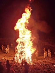 今年も御神火祭...