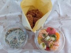 買い物に行って...