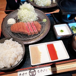 美味しい牛カツ...