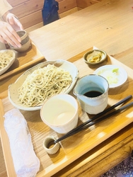 初の蕎麦とスイ...