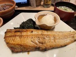 ホッケ焼き定食...