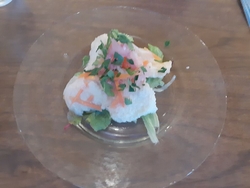 友達と夜ご飯に...