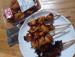 焼き鳥が食べた...