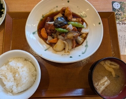 ランチに家族で...