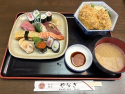 友人とランチで...