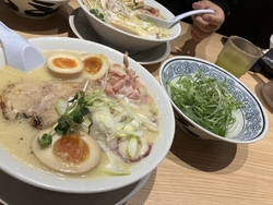ラ後のラーメン...