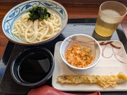 釜揚げうどん半...