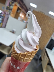 ドライブ途中、...