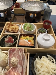 松花堂ランチを...