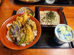 天丼麺セット注...