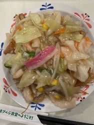 小さい皿うどん...