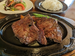 ステーキが食べ...