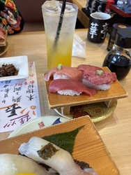 久しぶりのすし...