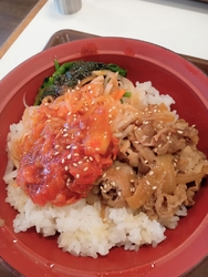 ビビンバ牛丼☆...