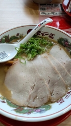 スープが濃厚、...