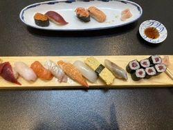 美味しいお寿司...