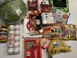 家族でお買い物...