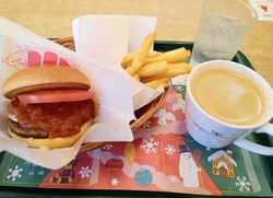 モスバーガーの...