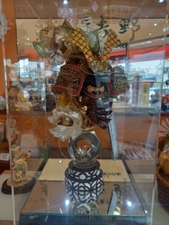 ショーケースの...