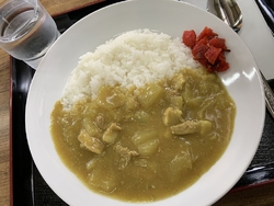 祝日の土曜日に...
