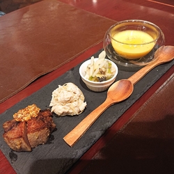 料理がどれも美...