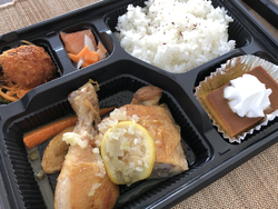 お弁当をテイク...