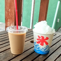 カルピスかき氷...