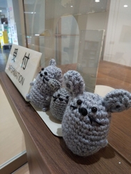 受付には可愛ら...