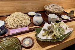 美味しいお蕎麦...