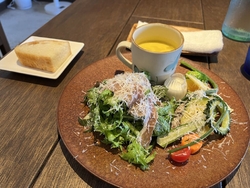 ランチをしまし...