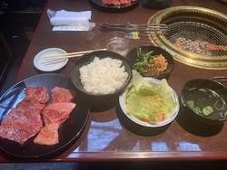 ランチタイムに...