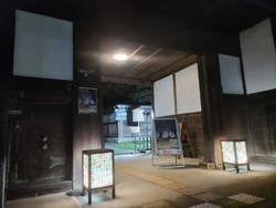 あんどんと和傘...