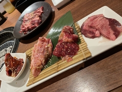 家内と牛角で夕...