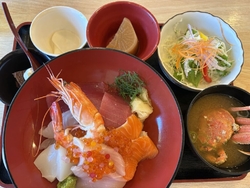 念願の加一さん...