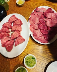 美味しい焼肉が...