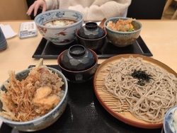 娘と買い物後の...