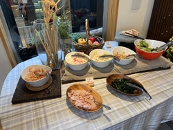 パスタランチを...