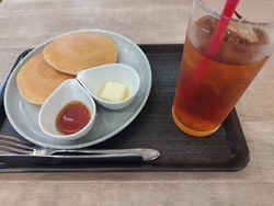買い物の合間に...