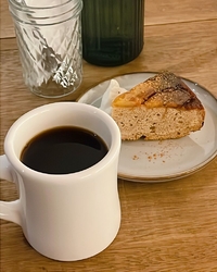 貴重な夜カフェ...