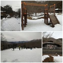 黒磯方面は雪の...